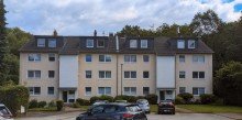 Hausansicht Helle Dachgeschosswohnung mit Blick ins Gr�ne